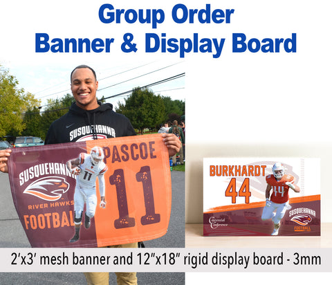 Banner/ Display Board Package - TEAM ORDERS ONLY